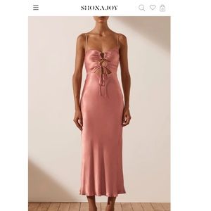 Shona Joy Midi dress - Eloise Lace up